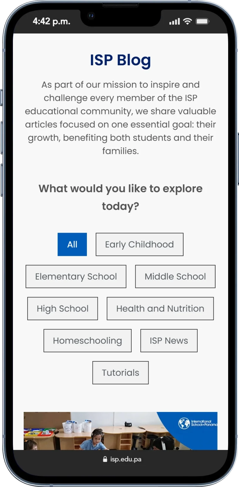 International School of Panamá (ISP)