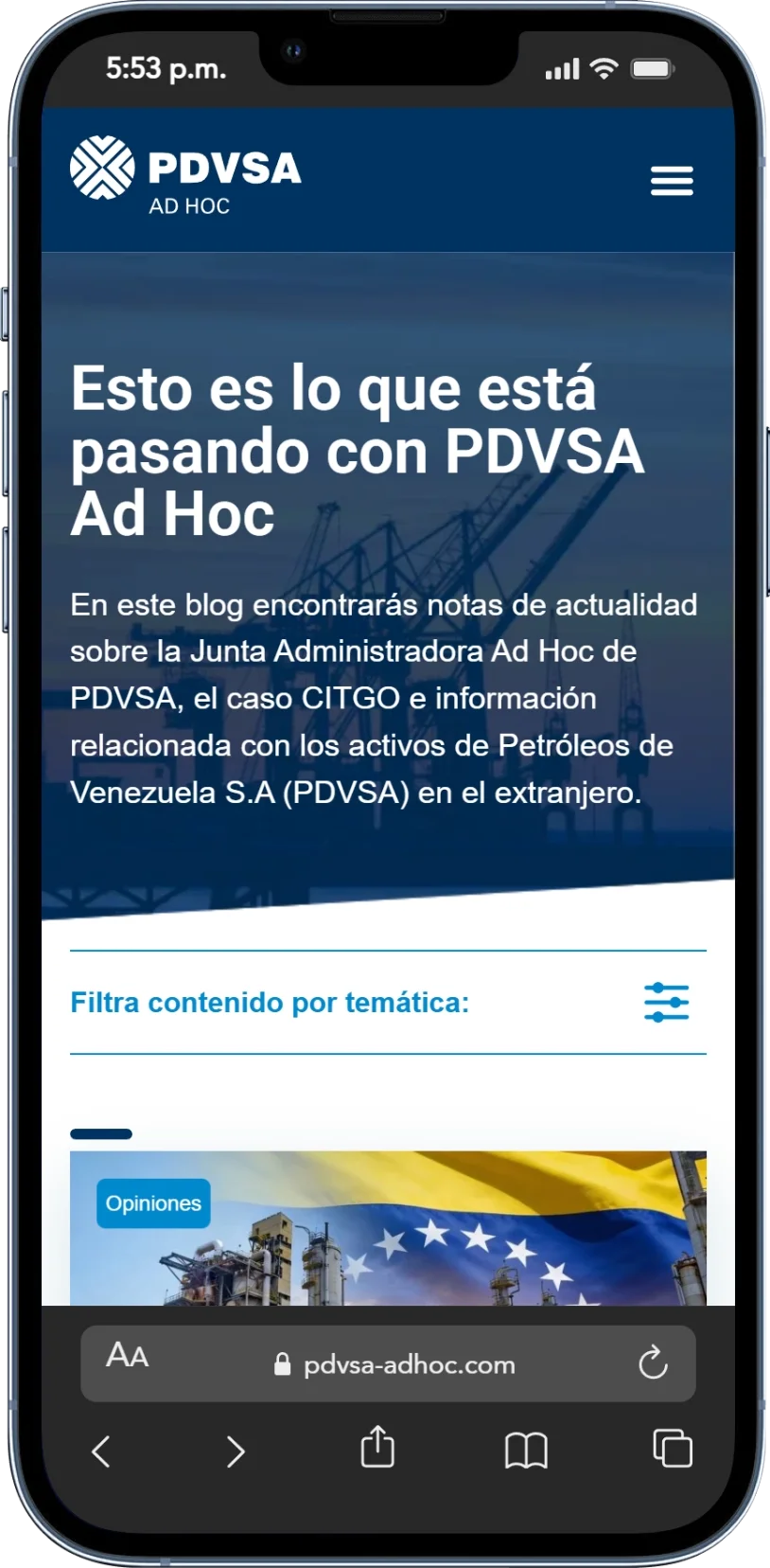 PDVSA AD HOC